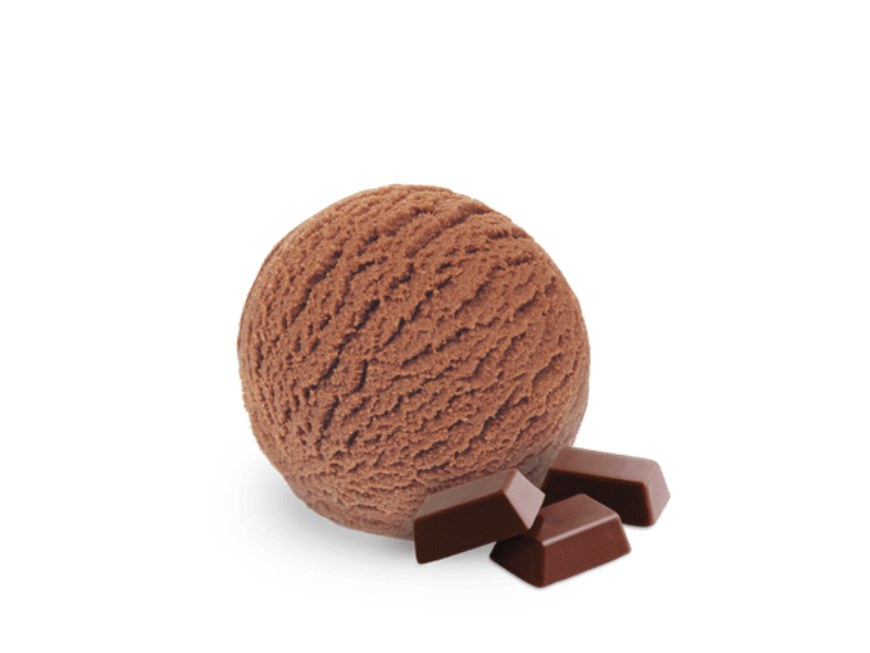 Ingrediente Helado de chocolate